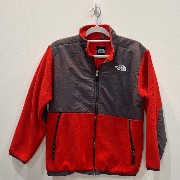 The North Face Jacket Red and Gray Boys Size XL - Picture 1 of 5